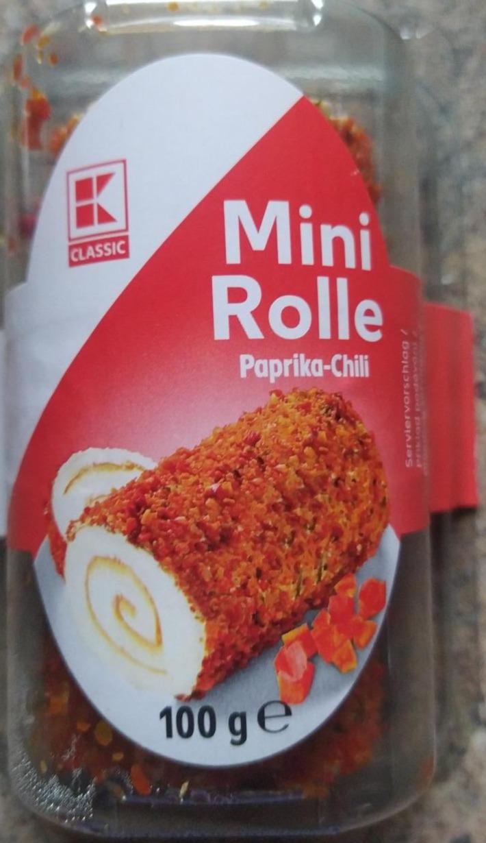 Fotografie - Mini rolle paprika - chili K-Classic