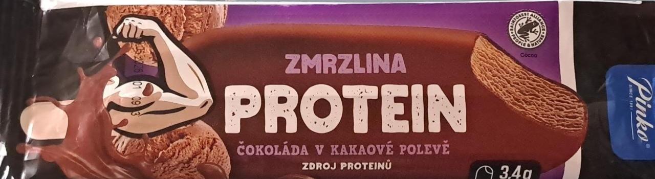 Fotografie - Zmrzlina protein čokoláda v kakaové polevě Pinko