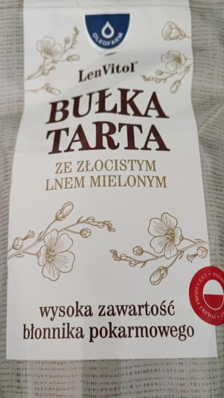 Fotografie - Bułka Tarta ze złocistym lnem mielonym Oleofarm