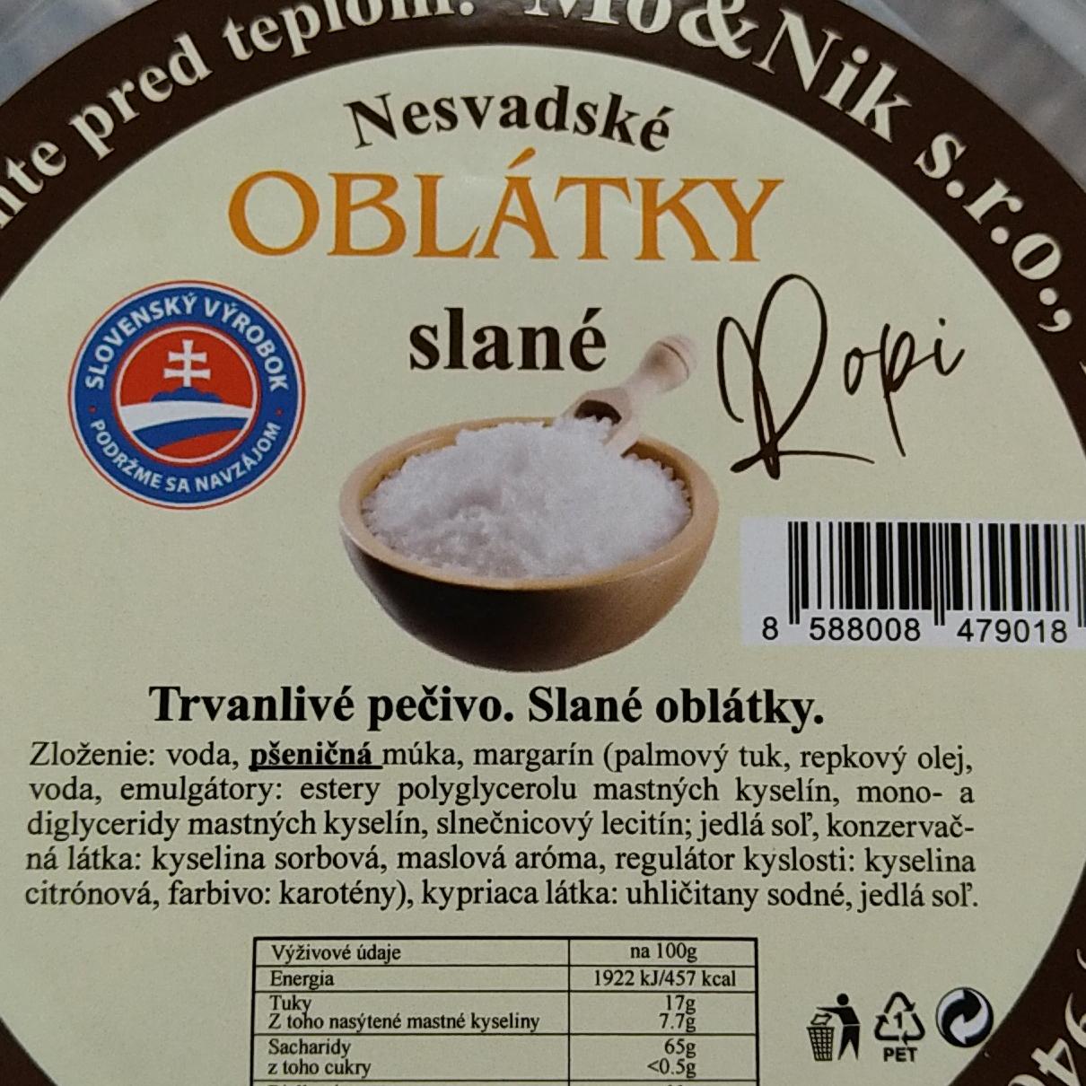 Fotografie - Nesvadské oplatky Slané