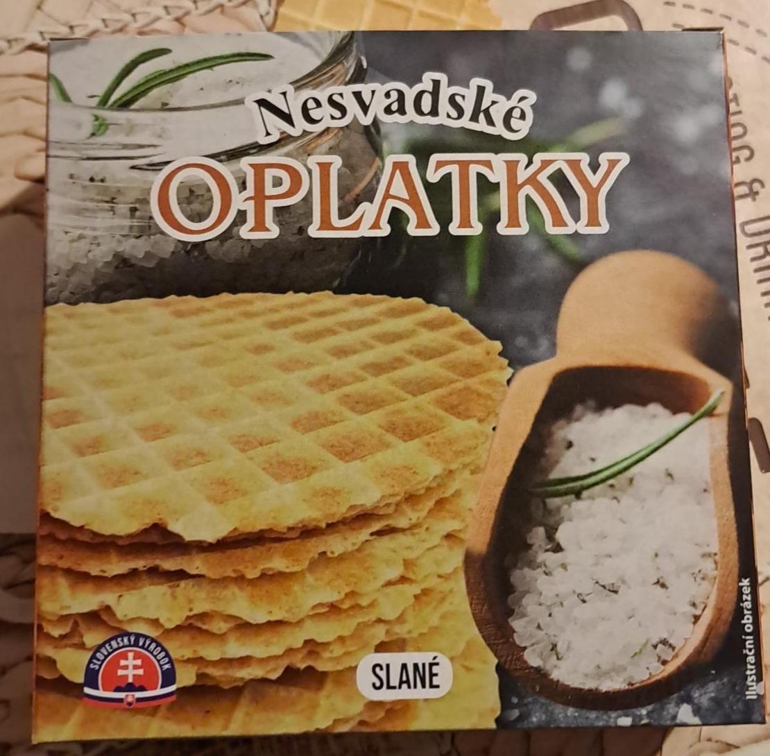 Fotografie - Nesvadské oplatky Slané