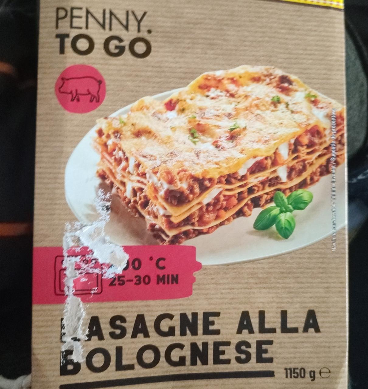 Fotografie - Lasagne alla Bolognese Penny. To go