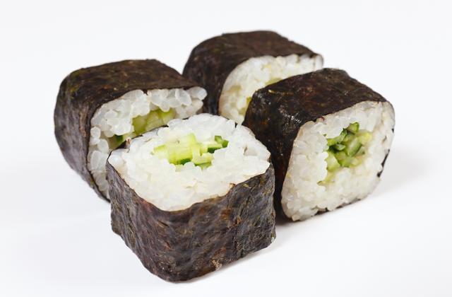 Fotografie - Sushi avocado/avokádo maki