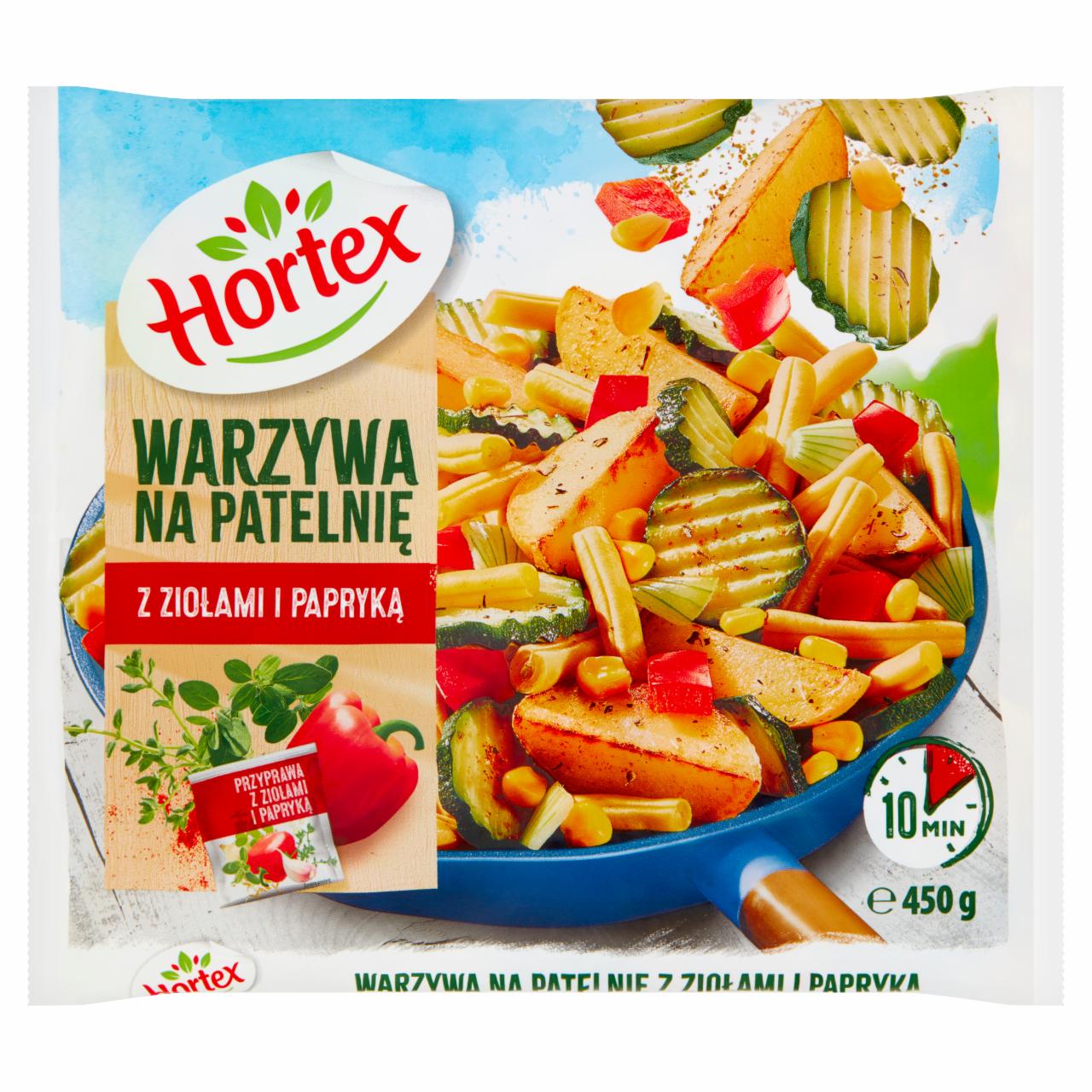 Fotografie - Warzywa na patelnię z ziołami i papryką Hortex