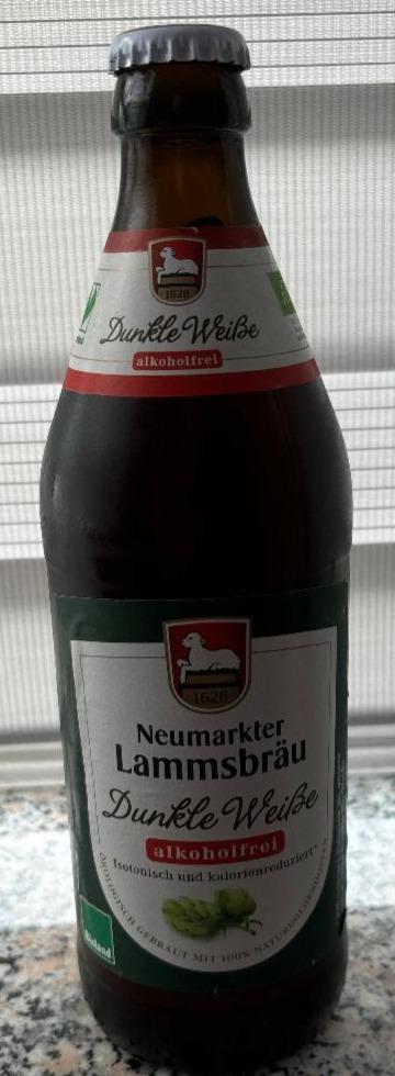 Fotografie - Dunkle weiße alkoholfrei Neumarkter Lammsbräu