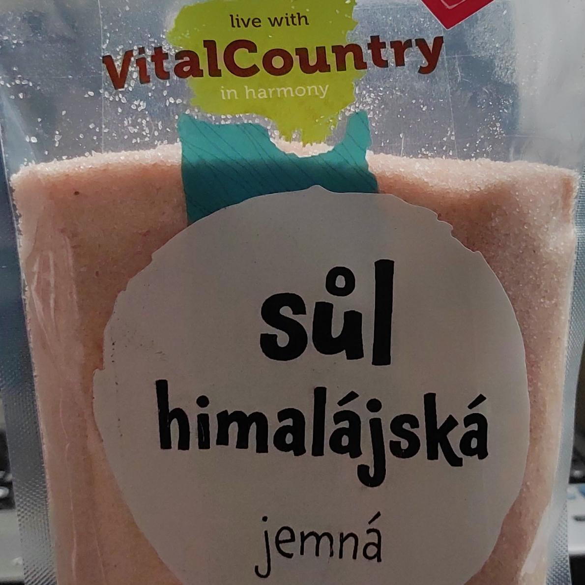 Fotografie - Sůl himalájská jemná VitalCountry