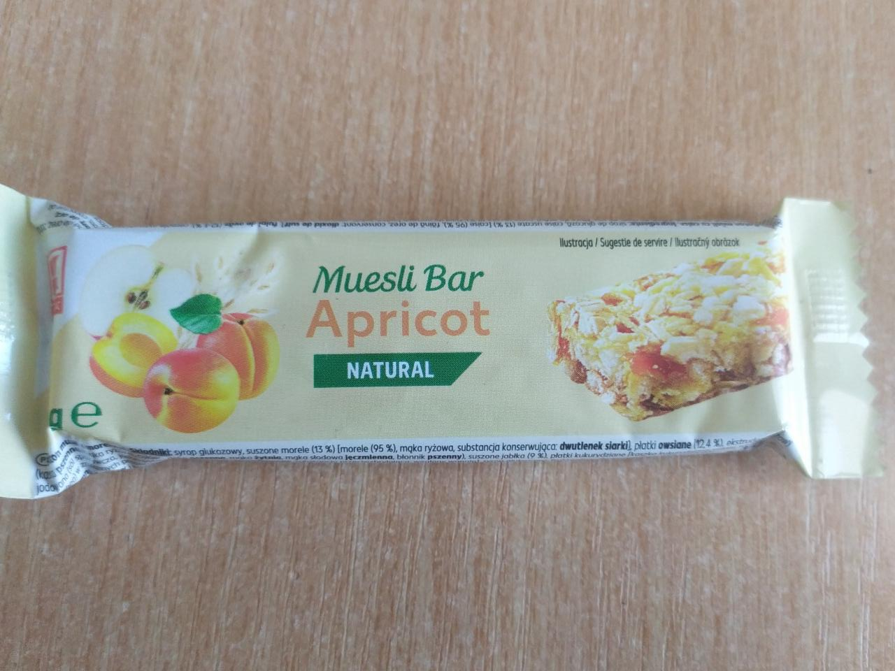 Fotografie - Muesli bar Apricot natural K-Classic