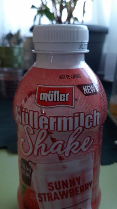 Fotografie - Müllermilch shake jahoda