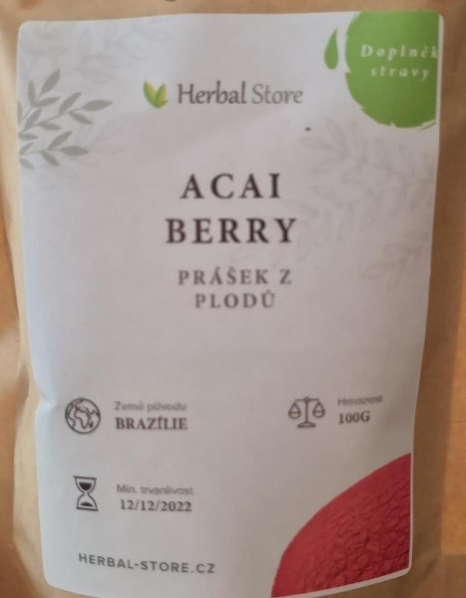 Fotografie - ACAI BERRY prášek z plodů Herbal Store