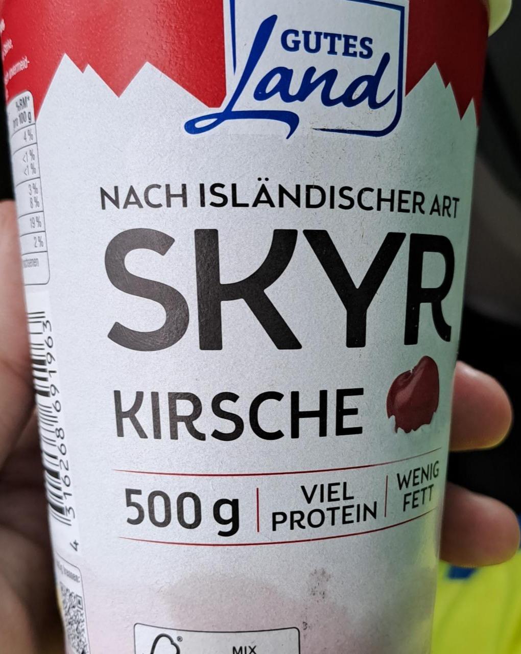 Fotografie - Skyr kirsche Gutes Land