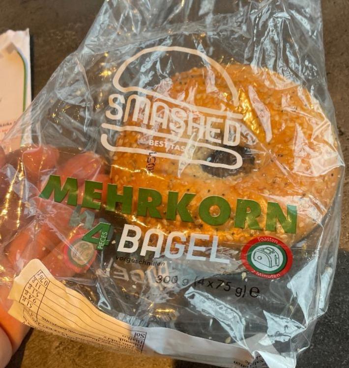 Fotografie - Best taste Mehrkorn Bagel Smashed