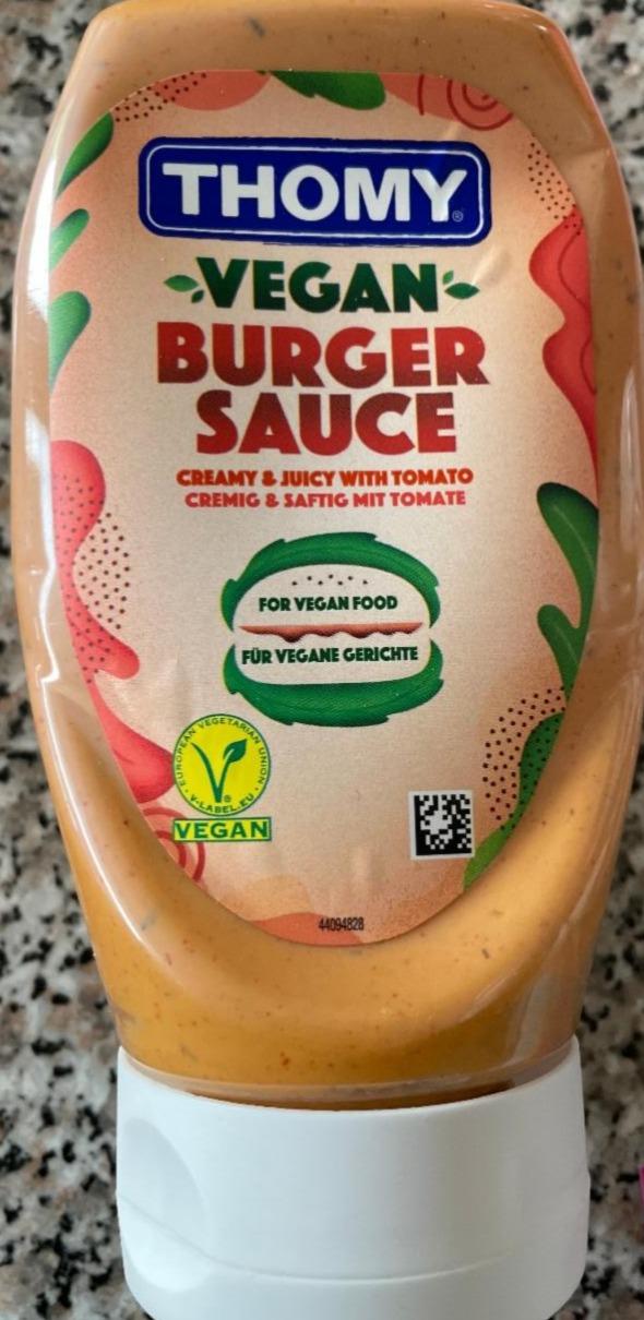 Fotografie - Vegan Burger Sauce Thomy