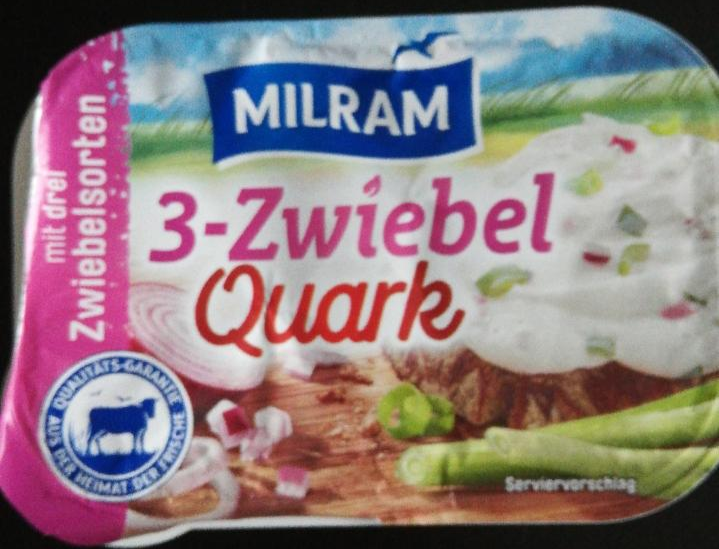 Fotografie - Drei Zwiebel Quark