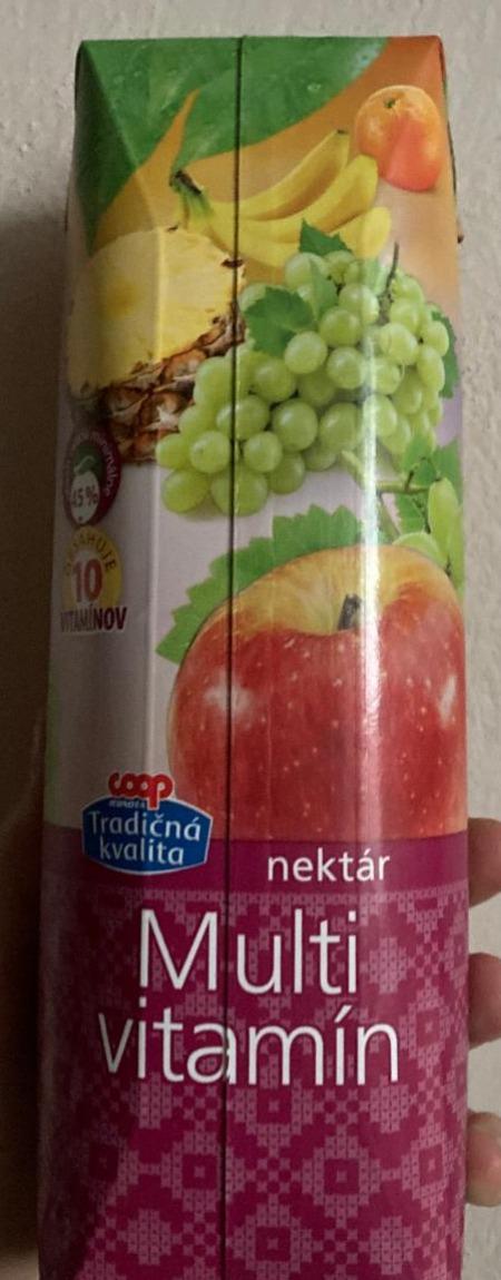 Fotografie - Multivitamín nektár Coop Tradičná kvalita