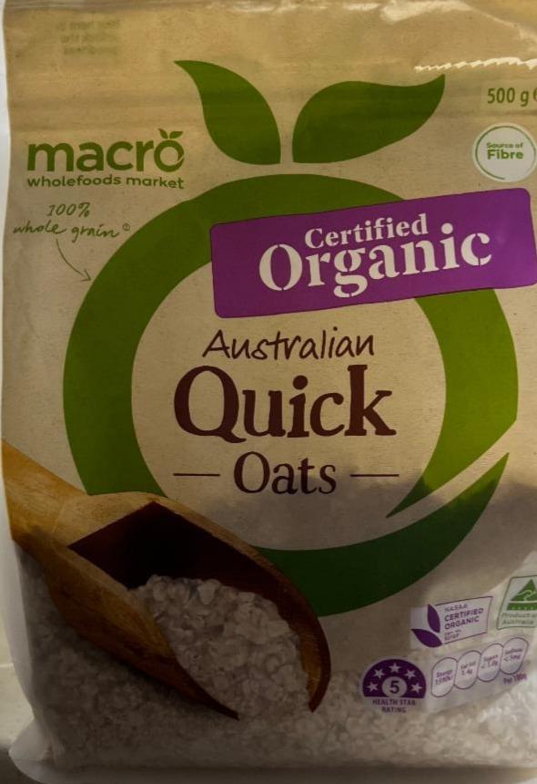 Fotografie - Australian Quick Oats macro