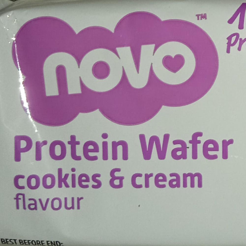 Fotografie - Protein Wafer Bar Cookies & Cream Novo