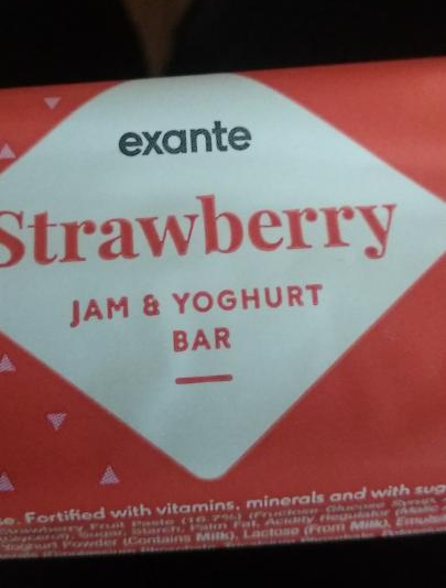 Fotografie - strawberry bar exante