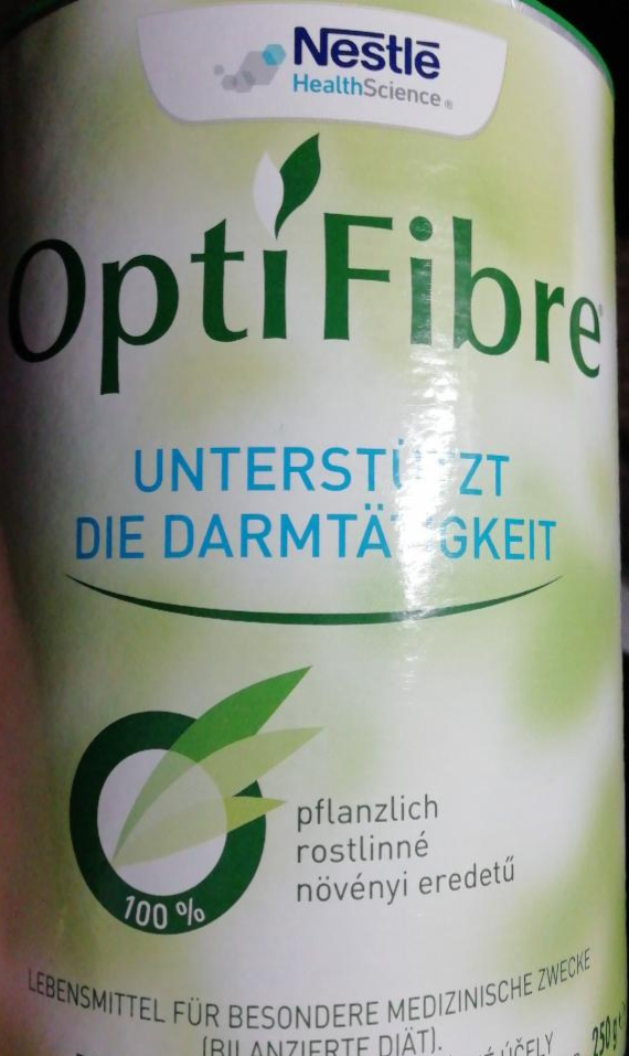 Fotografie - OptiFibre vláknina Nestlé Health Science