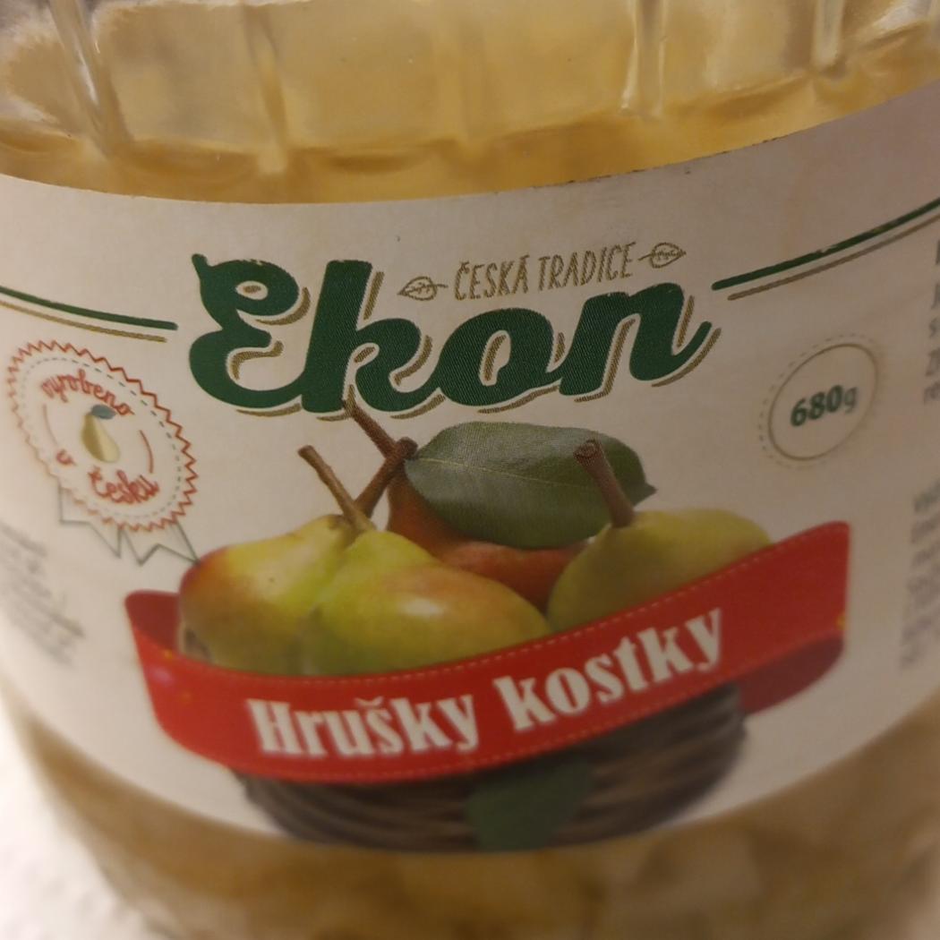 Fotografie - Hrušky kostky Ekon