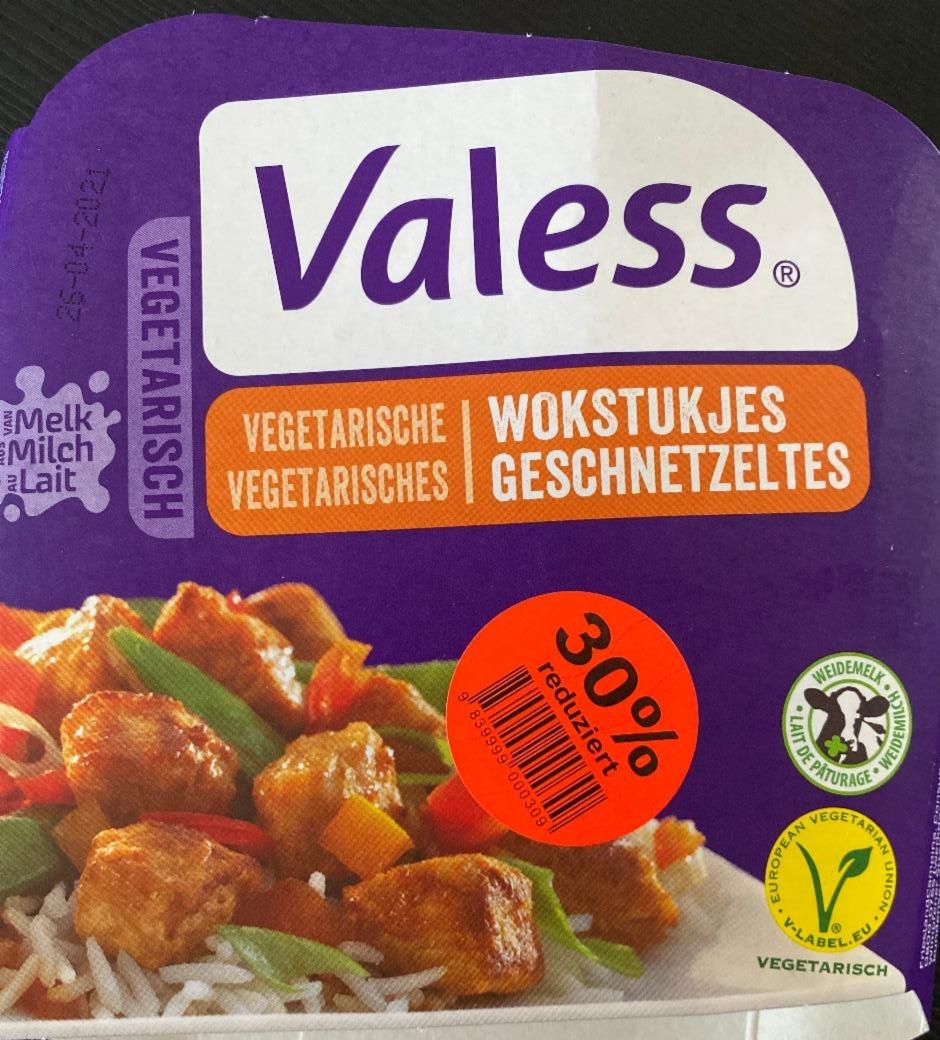 Fotografie - Vegetarisch Wokstukjes Geschnetzeltes Valess