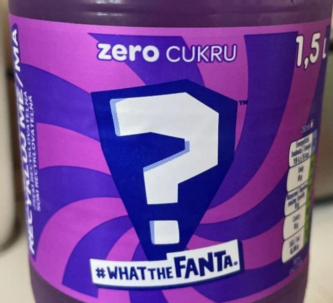 Fotografie - Fanta zero cukru #WhatTheFanta