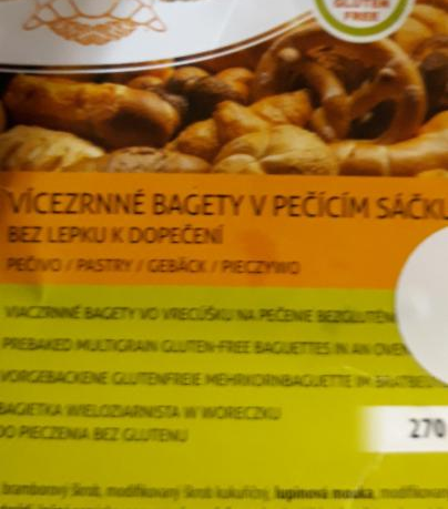 Fotografie - Vícezrnné bagety v pečícím sáčku bez lepku k dopečení Jizerské pekárny