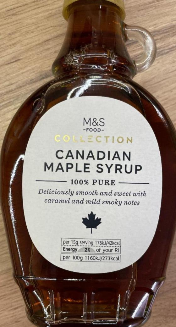 Fotografie - Javorový sirup M&S Food