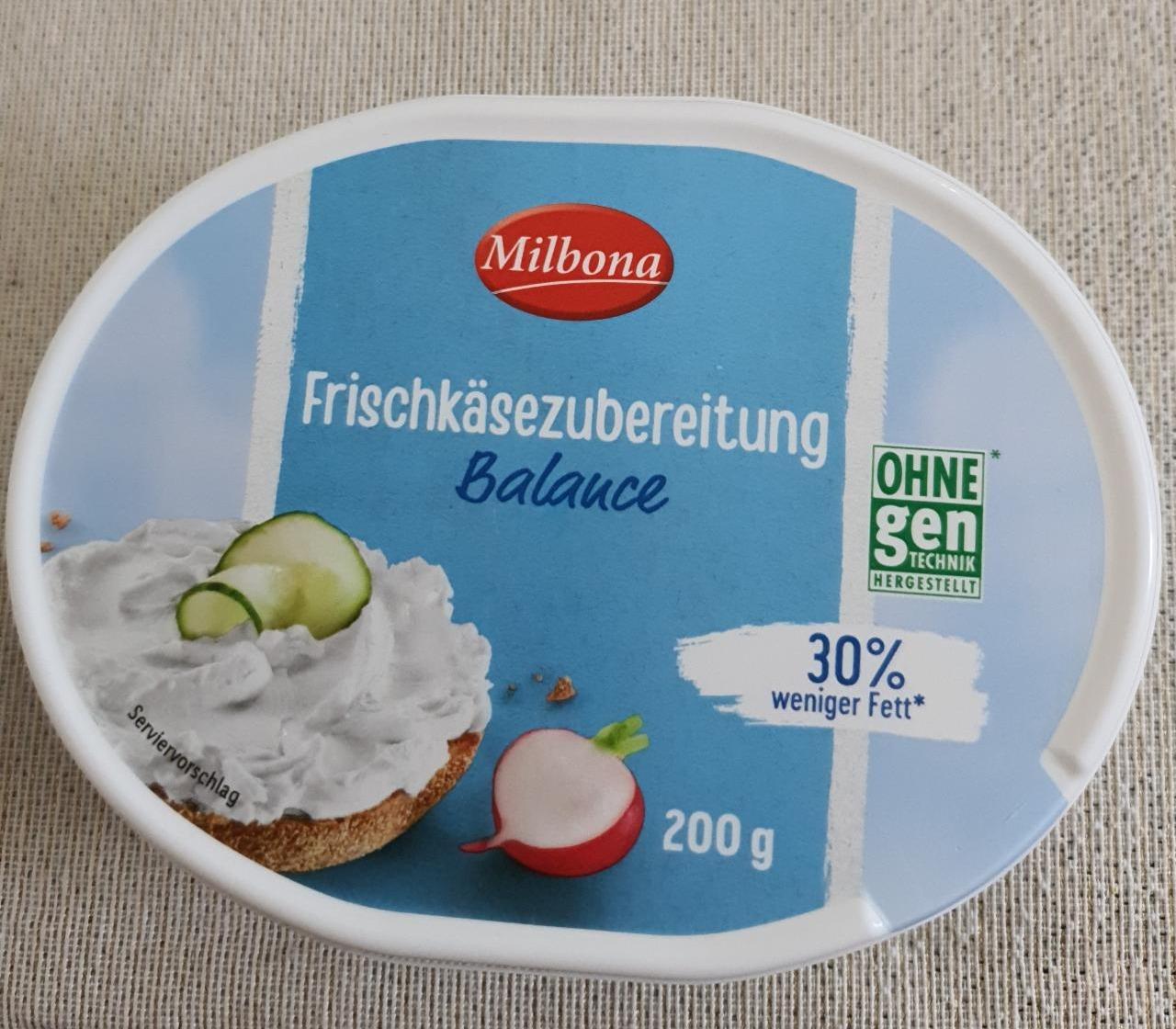 Fotografie - Frischkäsezubereitung Balance