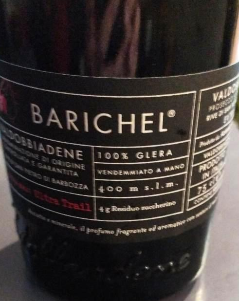 Fotografie - Barichel Prosecco Valdobbiadene