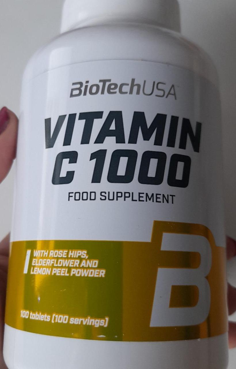 Fotografie - Vitamin C 1000 BioTechUSA