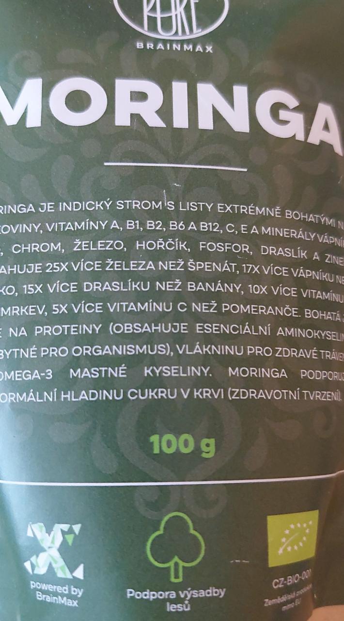 Fotografie - Pure Bio Moringa BrainMax