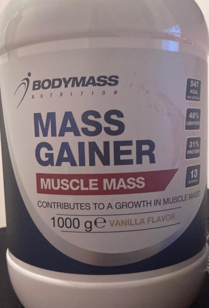 Fotografie - mass gainer BodyMass