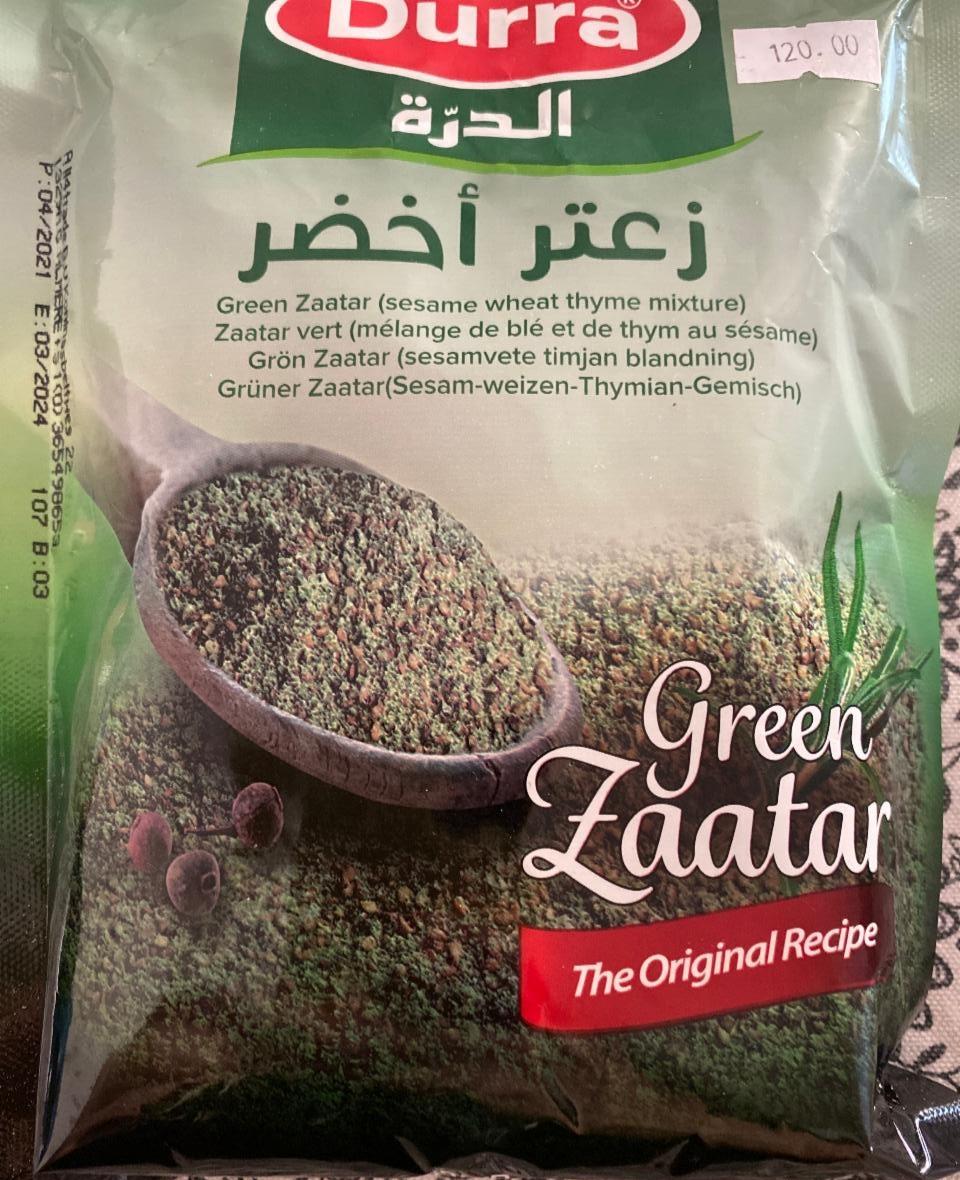 Fotografie - Green Zaatar Durra