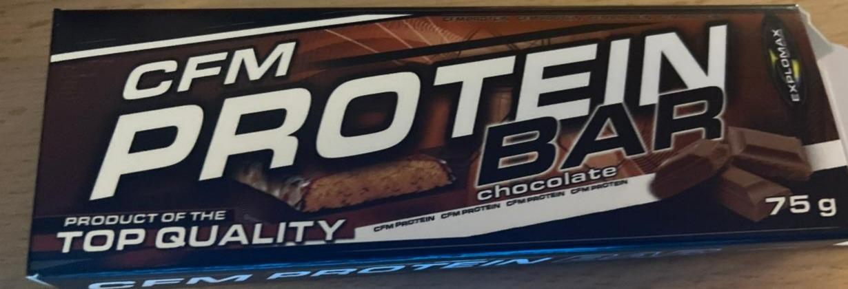 Fotografie - CFM protein bar chocolate