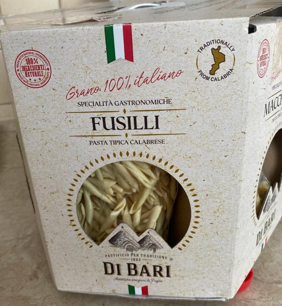 Fotografie - Fusilli pasta tipica calabrese Di Bari