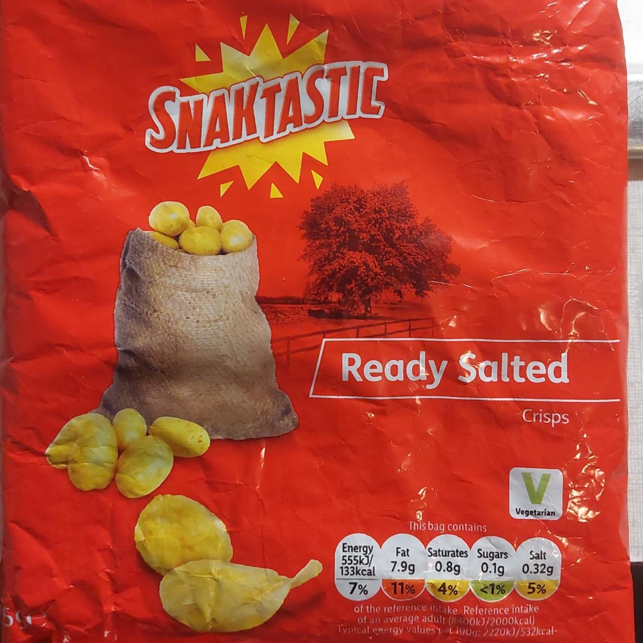 Fotografie - SnakTastic ready salted Crisps Snaktastic