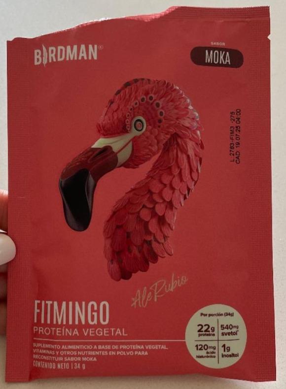 Fotografie - Fitmingo Proteína Vegetal Sabor Moka Birdman