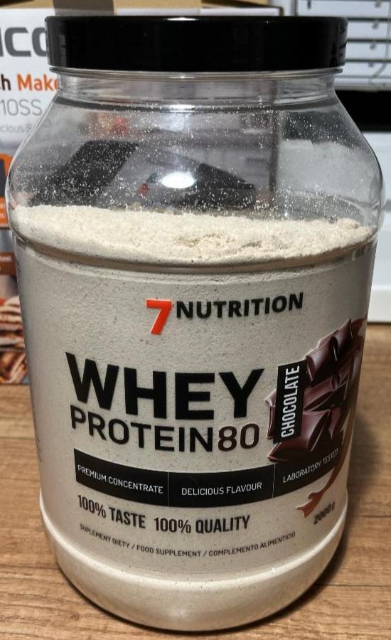 Fotografie - Whey Protein 80 Chocolate 7Nutrition