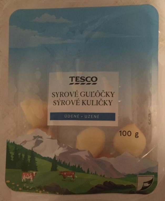 Fotografie - Sýrové kuličky uzené Tesco