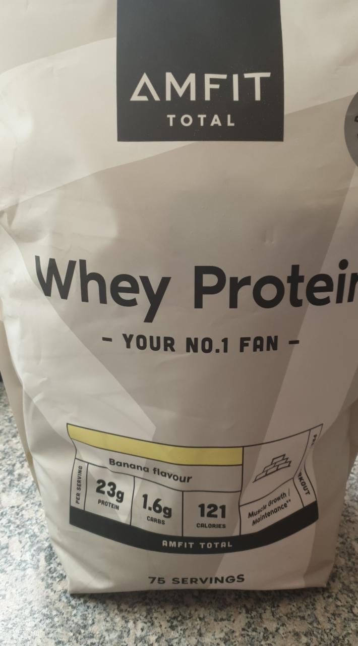 Fotografie - Whey Protein Banana Amfit