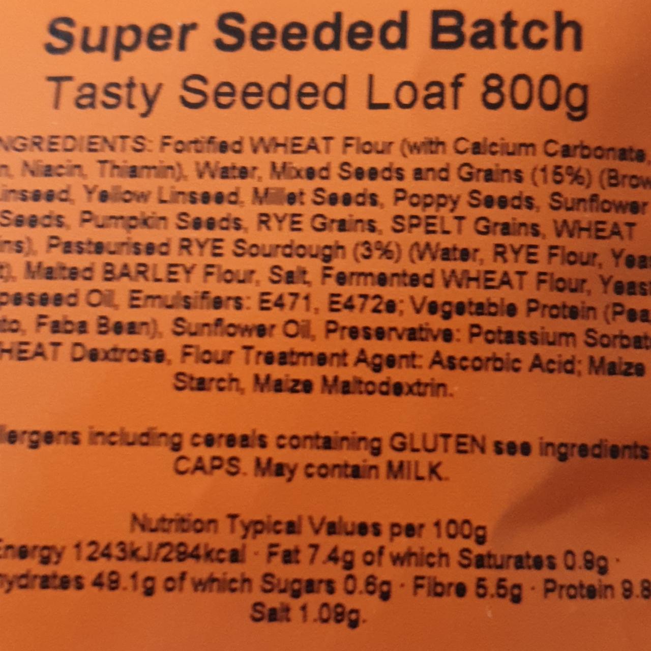 Fotografie - Super Seeded Batch Loaf Village bakery