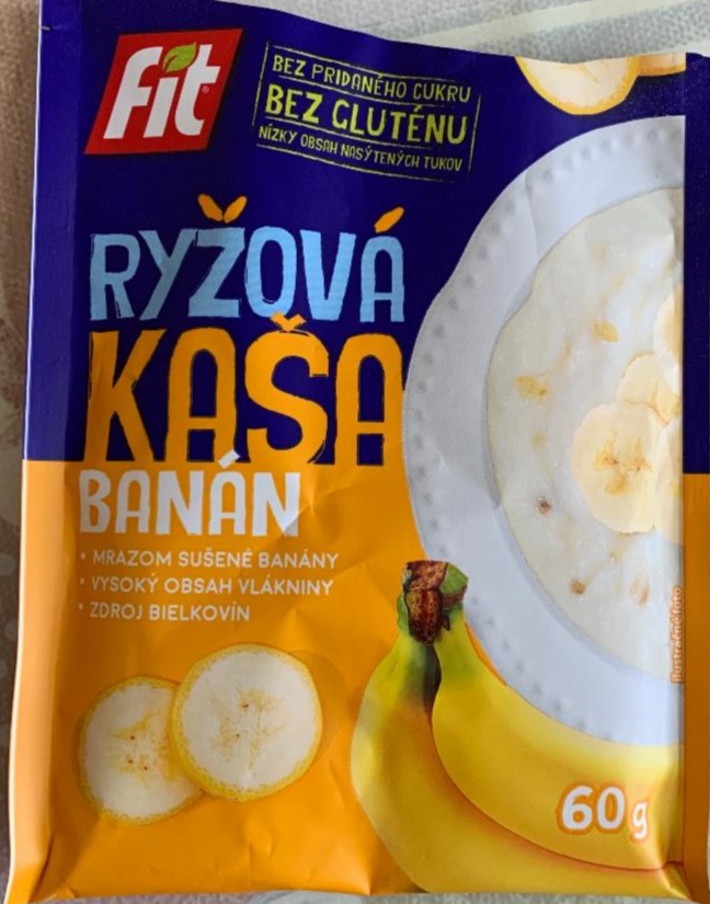 Fotografie - Ryžová kaša Banán Fit