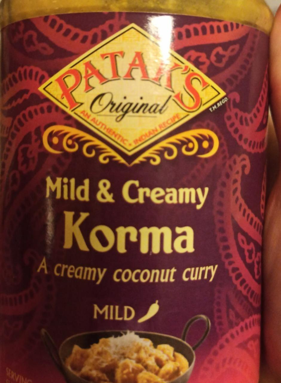 Fotografie - Mild & Creamy Korma Patak's