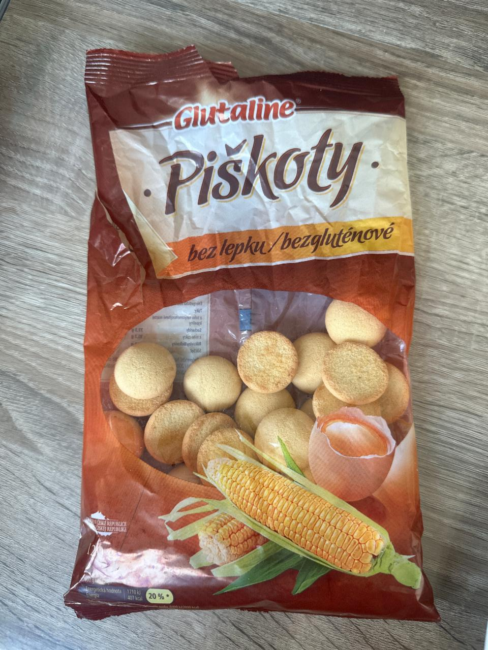 Fotografie - Glutaline bezlepkové piškoty