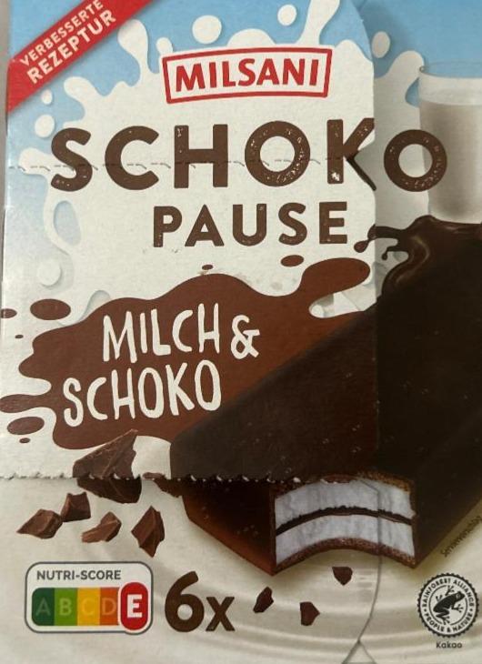 Fotografie - Schoko pause milch & schoko Milsani