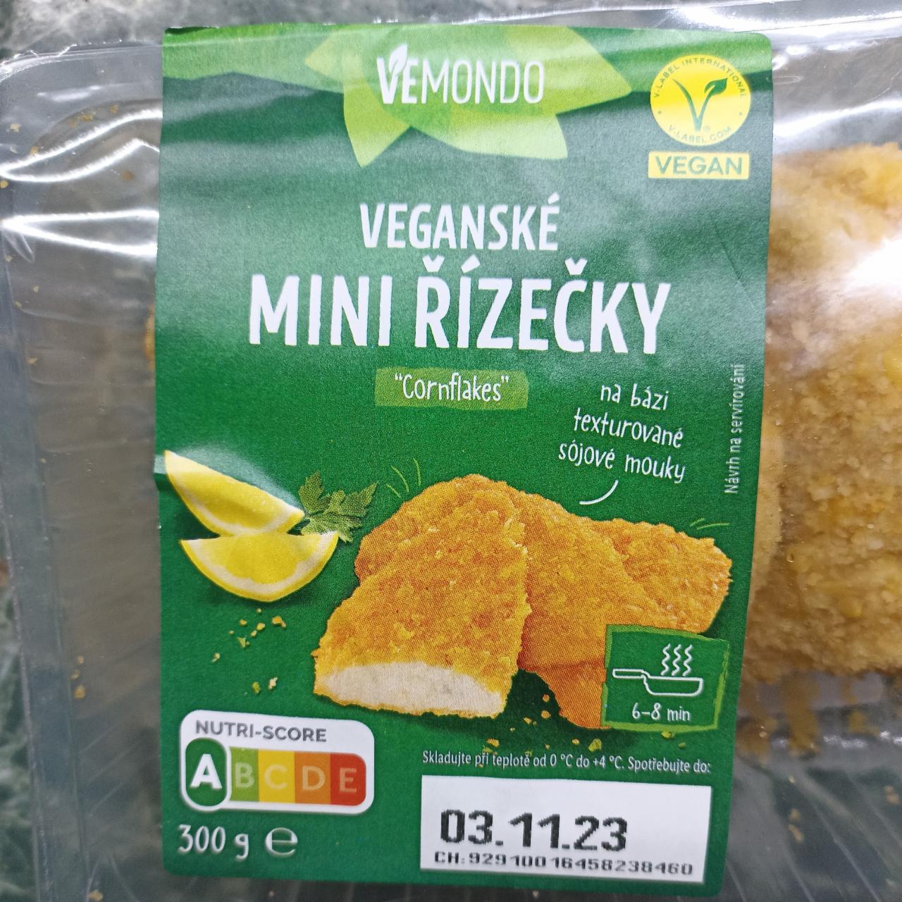 Fotografie - Veganské mini řízečky Cornflakes Vemondo