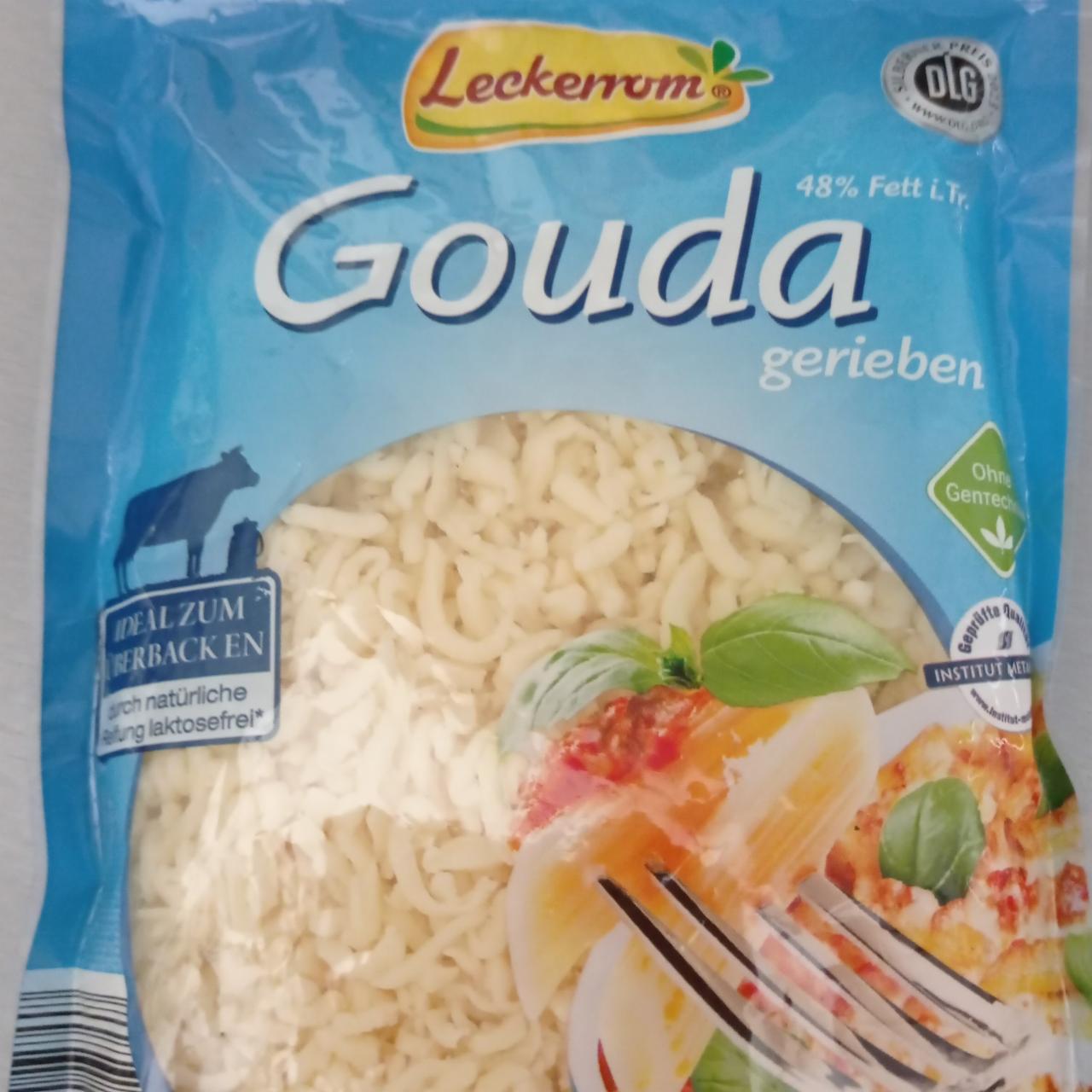 Fotografie - Gouda gerieben 48% Fett i. Tr. Leckerrom