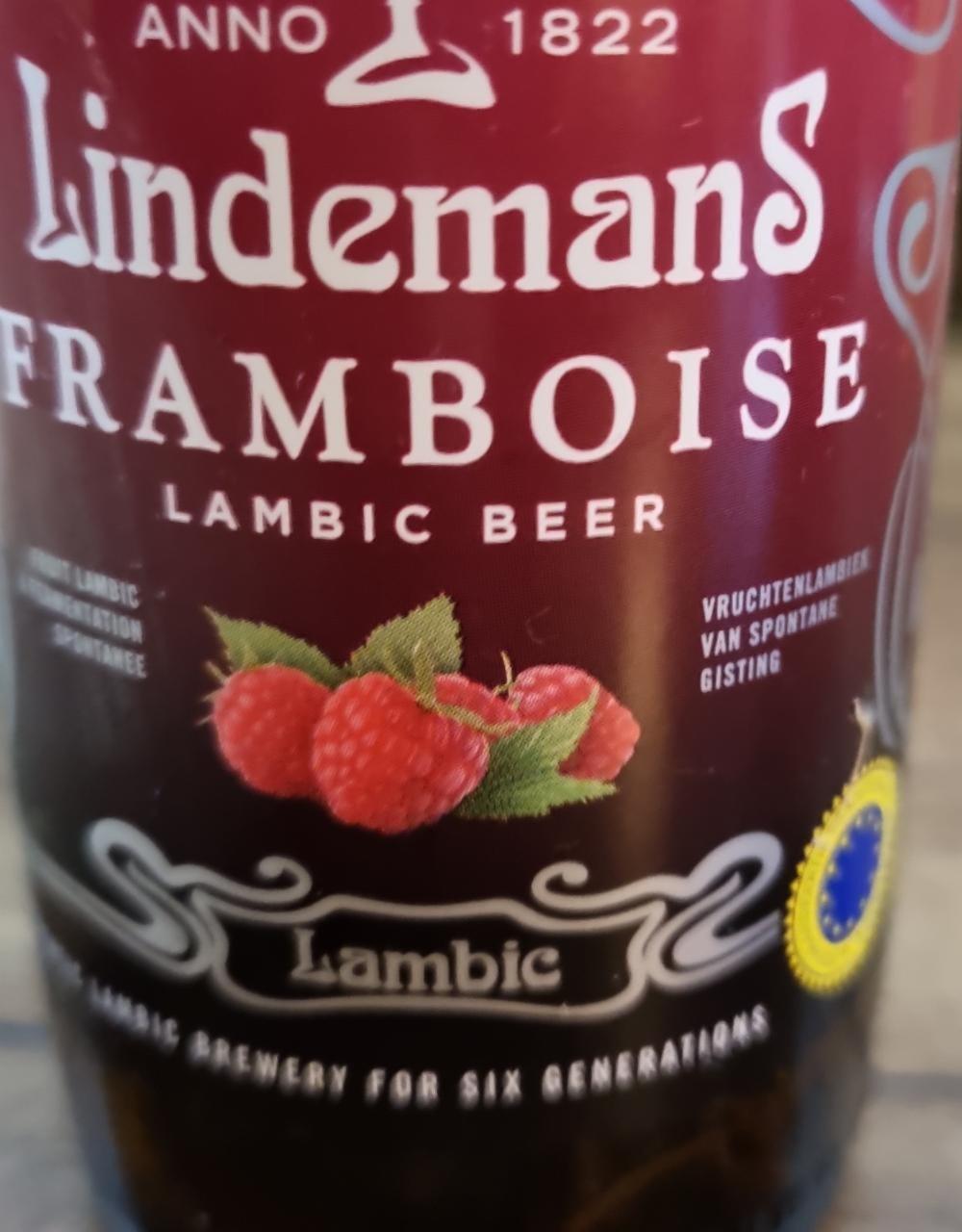 Fotografie - Lindemans Framboise