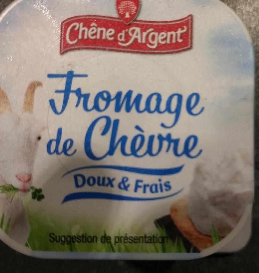 Fotografie - Fromage de chèvre Doux & Frais Chêne d'argent