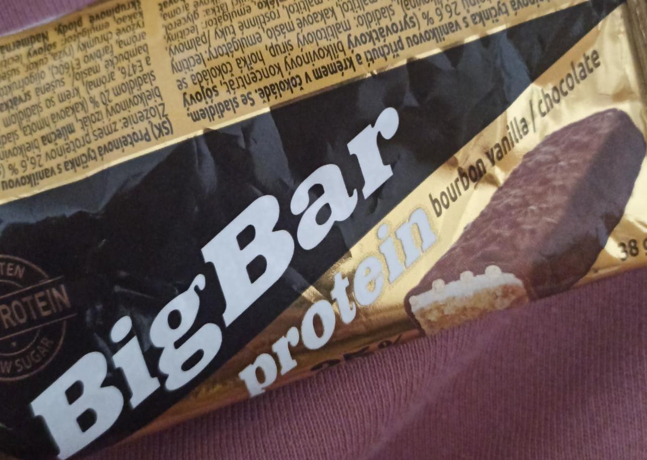 Fotografie - Protein bourbon vanilla/chocolate BigBar